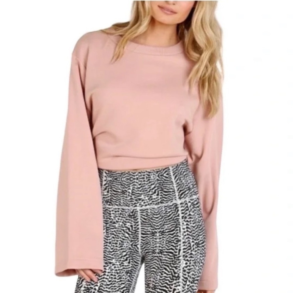 Varley Weymouth tie back cotton sweater